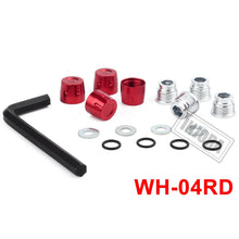 INJORA 4PCS Aluminium RC Car M4 Nut Wheel Rim Center Cap for 1/10 RC Crawler Traxxas TRX4 Axial SCX10 90046 Tamiya MST Redcat