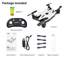 JJRC H49 Wifi FPV Mini Selfie Drone HD Camera Auto Foldable Arm RC Quadcopter Helicopter Christmas Gift Kid VS H37 E57