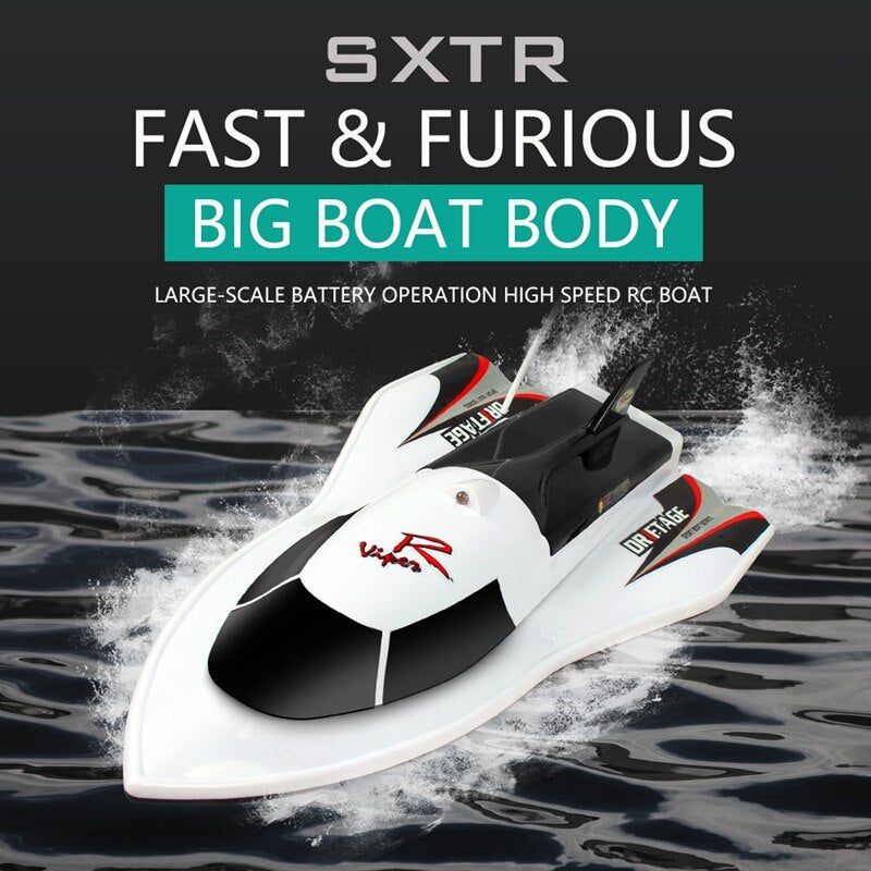 CT3352 39.5CM 40MHZ 3CH RC Boat Super Speed Toy With Water Removal Function Blue