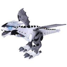 Electric dinosaurs Model Toys walking spray dinosaur robot With Light Sound swing boy's dinosaurios toy for New year's gift