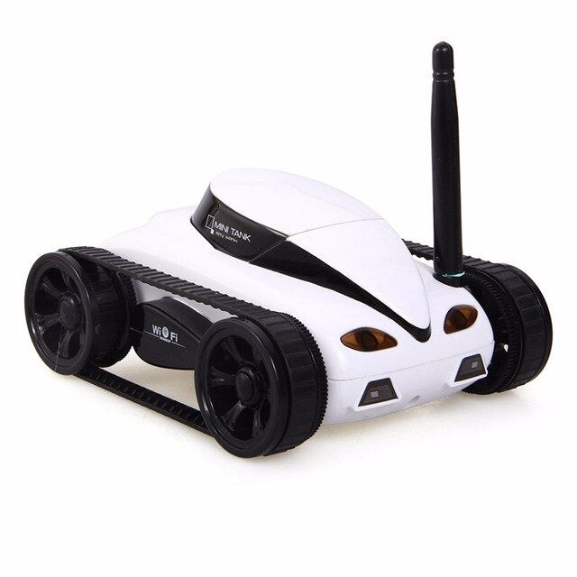 Rc Tank Car 777-270 With 0.3mp Camera Robot Wifi Ios Mobile Phone Remote Control Mini Spy Remote Control Tank Children's Toys