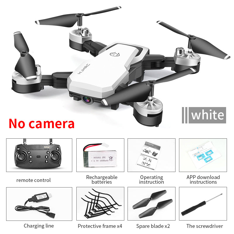 Drone 4K RC Quadcopter With Camera Foldable FPV Wifi Quadrocopter Wide Angle High Hold RC Helicopter Selfie Drone Professional