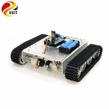T200 Handle/Bluetooth/WiFi RC Control Robot Tank Chassis Car Kit for Arduino with UNO R3, 4 Road Motor Driver Board, WiFi Module