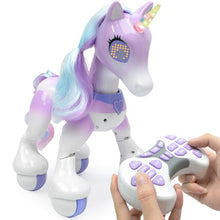 Creative Remote Control Horse Unicorns Robot Cute animal Intelligent Induction Electric Model Pet robotics Educational Kids toys