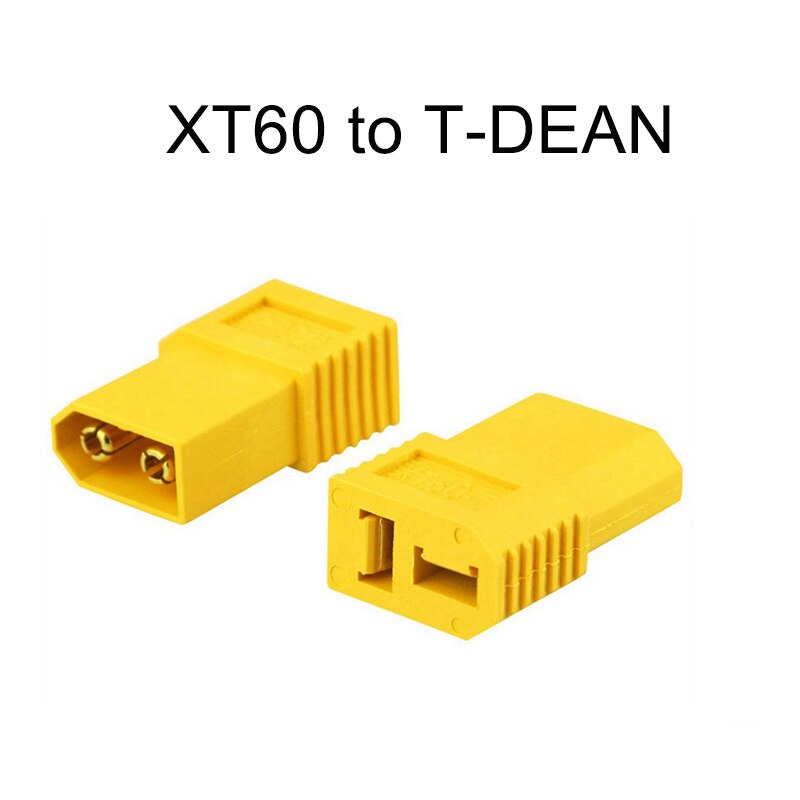 AMASS XT60 XT 60 XT-60 Male to T DEAN connector EC3 TRX Big Tamiya Plug Female Converter Adapter For RC Lipo Battery