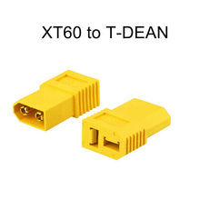 AMASS XT60 XT 60 XT-60 Male to T DEAN connector EC3 TRX Big Tamiya Plug Female Converter Adapter For RC Lipo Battery