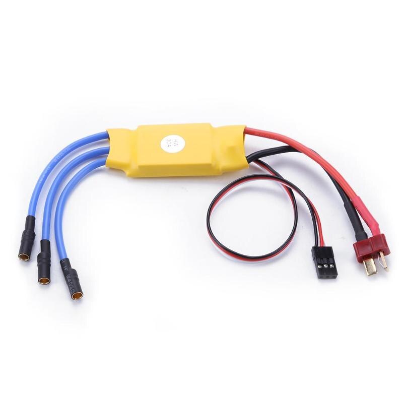 RC BEC 30A Brushless ESC Firmware Motor Speed Controller Multirotor for Remote Control Car