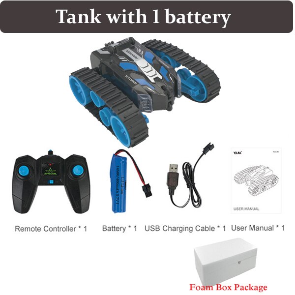 Rc Car Machine with Remote Control Tank Stunt High Speed 3D Flip Drift Toys For Boys Buggy Battery Operated Radio Control Car