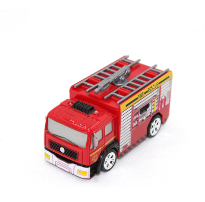 RC Car 1:58 mini remote control fire truck fireman toy car model oil tanker toy boy car car children education toy gift 2 types