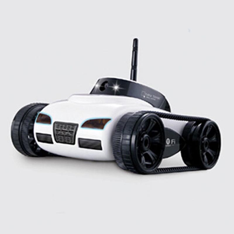 Mini Remote Control Toys Wifi Robot Camera RC Tank APP Real-time Controlled by IOS Android Smart Device for Children Kis Gifts