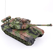 Xmas remote control Big tank charger battle launch cross-country tracked Light Musical vehicle boys play Toy for kids children