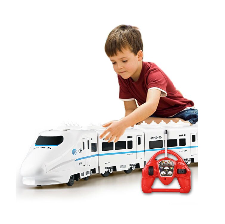2019 ALL NEW China highspeed Railway Remote Control Train Large Volume Early Education Best Gift For Children（with small gift））