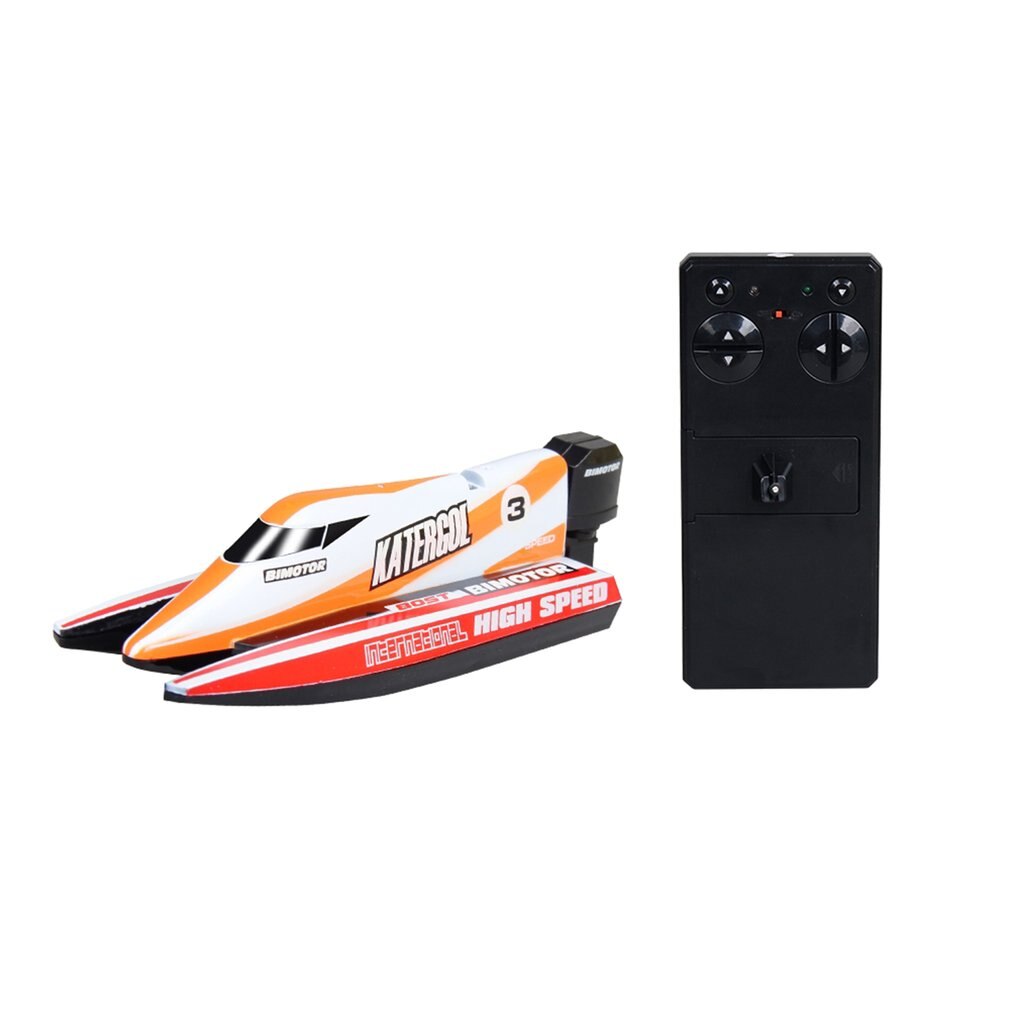 3312M F1 2.4GHz RC Boat 4 CH High Speed Mini Racing Boat Drop Bruise Rechargeable Powerful Speedboat Children Toy