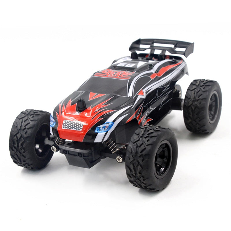 Motors Drive High Speed Racing Kids Boys Girl Children Remote Control Car Model Dirt Bike Vehicle Toy 2.4G RC Electric Toys