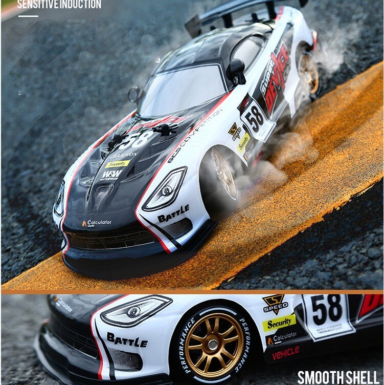 Drift Racing RC Car GTR model 4WD 2.4G Off Road Rockster Remote Control Vehicle Electronic Hobby Toys