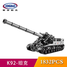 XingBao Compatible with legoed Bricks The Aircraftd Carrier WW2 Tiger Tank Boy Model Kit Assemble Building Blocks Military Toys