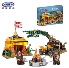 XINGBAO LegoEDS Forest Adventure Series Assembly Forest Survival Model Building Kit Stacking Blocks Bricks Kids Educational Toys