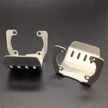 Stainless Steel Chassis Armor Protection Skid Plate for 1/10 RC Crawler Accessories TRX4 SCX10 II 90046/47 90059/60 F120BP ZXZ