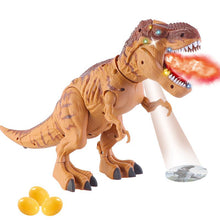 Children's Sound Light Projection Dinosaur Toy Simulation Animal Model Toy Spray Under The Egg Tyrannosaurus Birthday Present