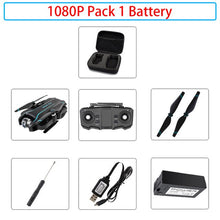 Drone 4K camera HD 1080P WIFI FPV drone height maintenance quadcopter fixed-point surround RC helicopter drone camera dron