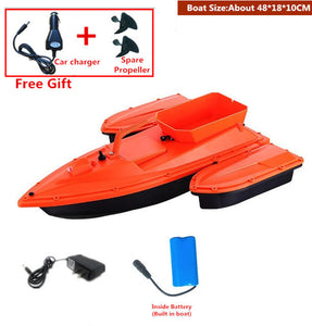 180Mins 500m RC Distacne Auto RC Remote Control Fishing Bait Boat Speedboat Fish Finder Ship Boat With EU charger US/UK Charger