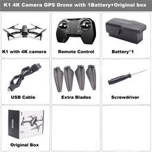VISUO ZEN K1 GPS RC Drone with 4K Wide-Angle HD Dual Camera 5G WiFi FPV Brushless Drones Quadcopter 50 Times Zoom 28 Mins VS F11