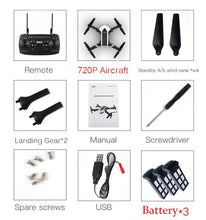 XYCQ S7 Quadcopter Drone with Camera Live Video, WiFi FPV Quadcopter with 110° Wide-Angle 1080P HD Camera Foldable Drone RTF