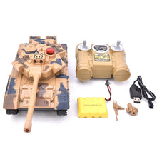 Kids 778-1/2/3/4 Simulation 1:24 RC Battle Tank Toys Crawler Light Remote Control Heavy Machine Tanks Toys For Children Gift