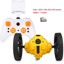 RC Bounce Car Toys 805 Jumping 805A with WIFI FPV Camera Stunt Car Flexible Wheels Rotation LED Night Light RC Robot Car