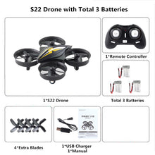 Mini Drone Headless Mode Quadcopter 6-Axis Gyro Quadrocopter 2.4GHz Drones Remote Control RC Helicopter VS H36 E010 Dron