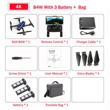 MJX Bugs 4W B4W Brushless RC Drone with Camera 4K 5G WIFI FPV GPS Ultrasonic Optical Flow Positioning Drone Foldable Quadcopter