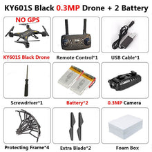 KY601G KY601S Professional Drone with Camera 4K HD 5G WiFi GPS FPV Remote Control Distance 2KM RC Quadcopter Helicopter Kid Toys