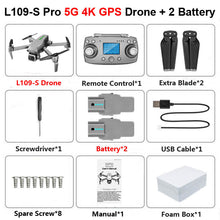 L109 Profissional Drone with ESC 4K Camera 5G GPS WiFi FPV Brushless Control Distance 1000m RC Helicopter Quadrocopter Toy SG907