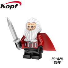 PG8160 Building Blocks Assemble Kits Sam Figures Lord Rings TV Drama Series Aragon Action Frodo Bricks For kids education Toys
