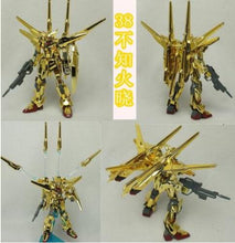 GAOGAO Gundam Model MG 1/144 Justice Freedom 00 Destiny Armor Unchained Mobile Suit Kids Toys With Holder