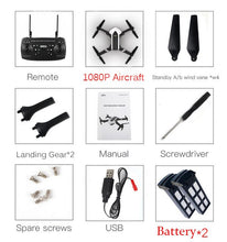 XYCQ S7 Quadcopter Drone with Camera Live Video, WiFi FPV Quadcopter with 110° Wide-Angle 1080P HD Camera Foldable Drone RTF
