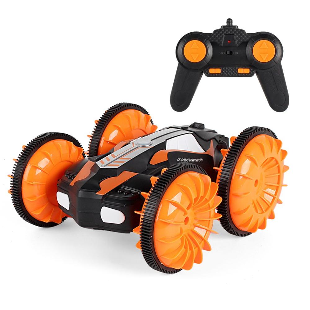 2019 NEW Upgrade LH-C013 2.4G Off Road Racing Climbing Truck Amphibious RC Stunt Car Waterproof 4WD Toy RC 360' Rotation