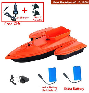 180Mins 500m RC Distacne Auto RC Remote Control Fishing Bait Boat Speedboat Fish Finder Ship Boat With EU charger US/UK Charger
