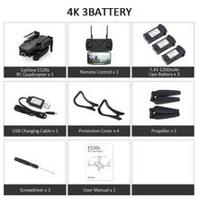 Eachine E520S GPS WIFI FPV With 4K/1080P HD Wide Angle Camera 16mins Flight Time Foldable RC Drone Quadcopter Kid Helicopters