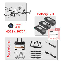 4K dron drones with camera hd rc helicopter drone toys quadcopter drohne quadrocopter helikopter droni selfie remote control