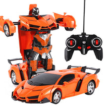 Technic Transformation RC Car Remote Control Car Radio-Controlled Sport Car Drift Model Transform Toy 1:18 One-key