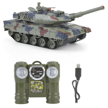 Kids 778-1/2/3/4 Simulation 1:24 RC Battle Tank Toys Crawler Light Remote Control Heavy Machine Tanks Toys For Children Gift