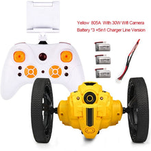 RC Bounce Car Toys 805 Jumping 805A with WIFI FPV Camera Stunt Car Flexible Wheels Rotation LED Night Light RC Robot Car