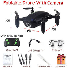 S9 S9W S9HW Foldable RC Mini Drone Pocket Drone Micro Drone RC Helicopter With HD Camera Altitude Hold Wifi FPV FSWB