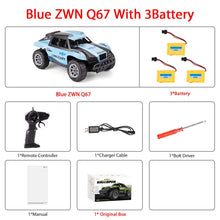 ZWN Q66 Q67 RC Car 1:20 Short-Course Racing Car 2.4G Radio Remote Control Truck RC Crawler Off-Road Climbing Car Toy RTR