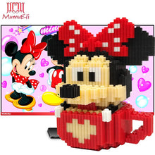 MUMUELI Mini Assembly DIY Cartoon Animation Figure 3D Building Model Kit Blocks for Children Kids Resin Toys Collection DTSET-3