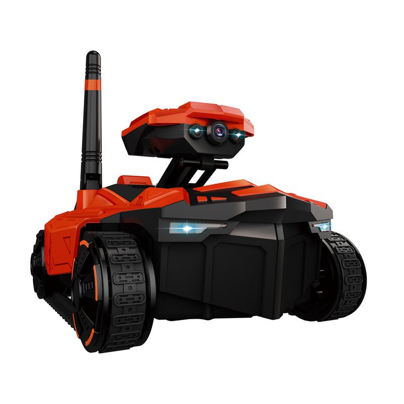 ATTOP YD-211 RC Tank with HD Camera Wifi FPV 0.3MP Camera App Remote Control Tank RC Toy Phone Controlled Robot