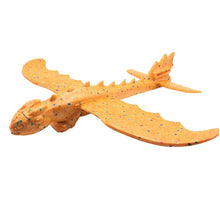 48cm Hand Launch Throwing Glider Aircraft Inertial Foam EPP Airplane Dinosaur Train Dragon Plane Model Outdoor Educational Toys