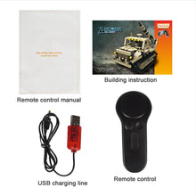 606pcs 1/16 Model Rc Remote Control Tank 2.4G Radio Control Building Block Bricks Toy Fighting Battle Robot World Of Tanks