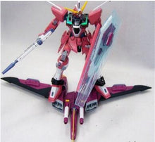 GAOGAO Gundam Model MG 1/144 Justice Freedom 00 Destiny Armor Unchained Mobile Suit Kids Toys With Holder